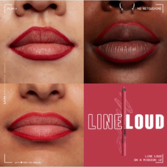 NYX LINE LOUD LIP PENCIL in On A Mission - Picture 3 of 6